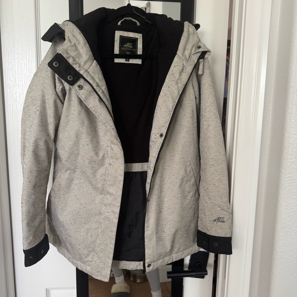Rip Curl Light Gray Ski Jacket